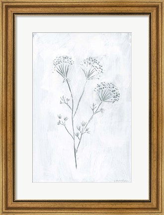 Framed Milkweeds II Print