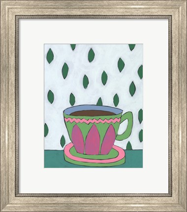 Framed Mid Morning Coffee IV Print