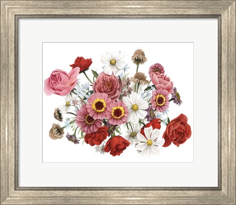 Framed Modern Arrangement III Print