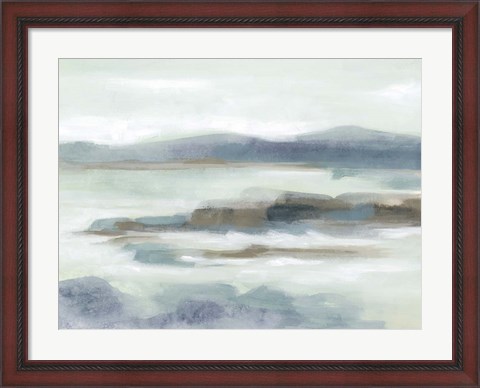 Framed Soft Shores I Print