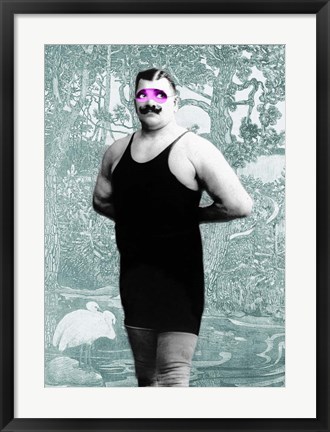 Framed Strongman Print