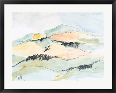 Framed Mt. Diablo No. 1 Print