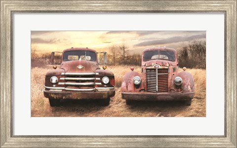 Framed I Like Big Trucks Print