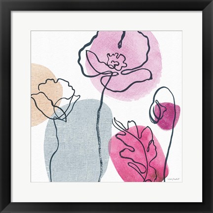 Framed Think Pink 02A Print