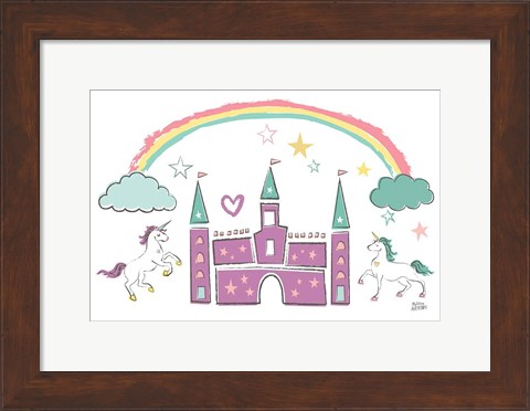 Framed Rainbow Dream IV Print