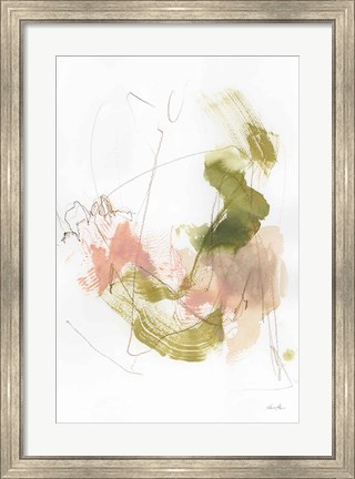 Framed Palette of Spring I Print