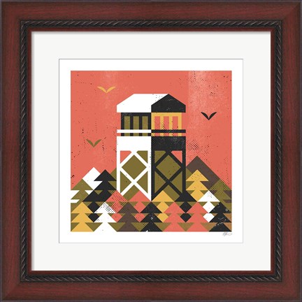 Framed Firewatch Print