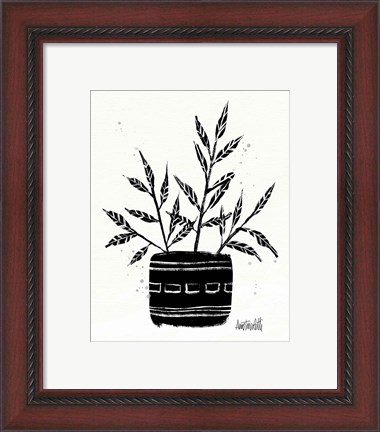 Framed Botanical Sketches IX Print