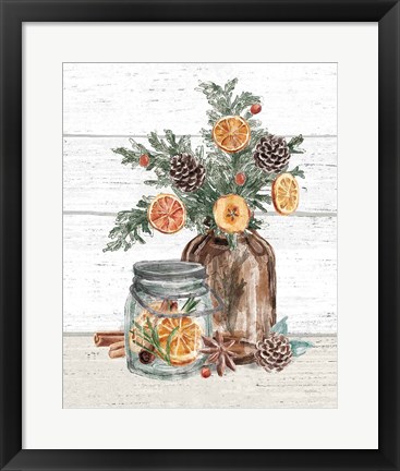 Framed Seasonal Market II Print