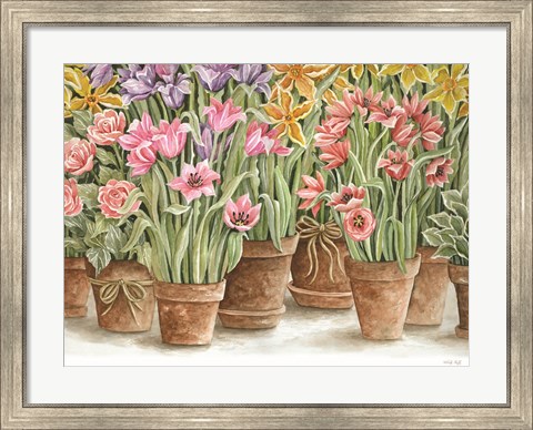 Framed Signs of Spring II Print