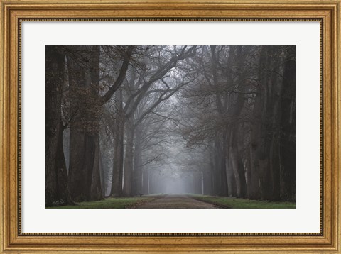 Framed Creepy Road Print