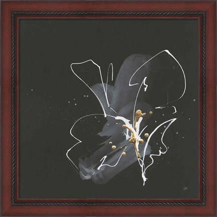 Framed Modern Flower IV Print