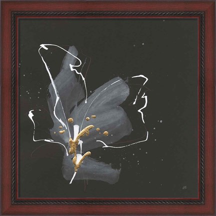 Framed Modern Flower III Print