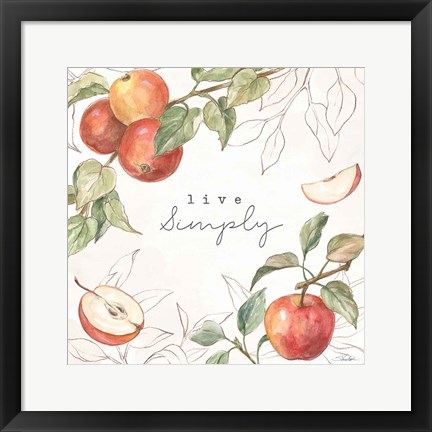 Framed In the Orchard II Print