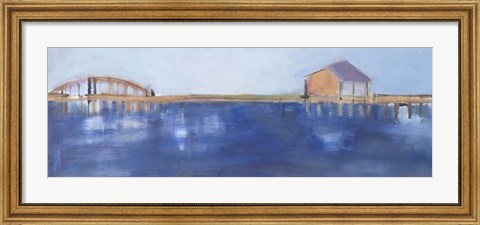 Framed Bridge View Print