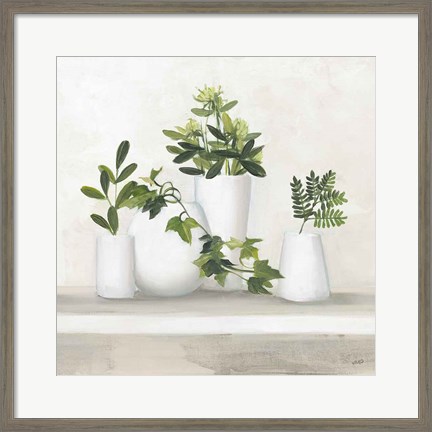 Framed Plant Life III Print