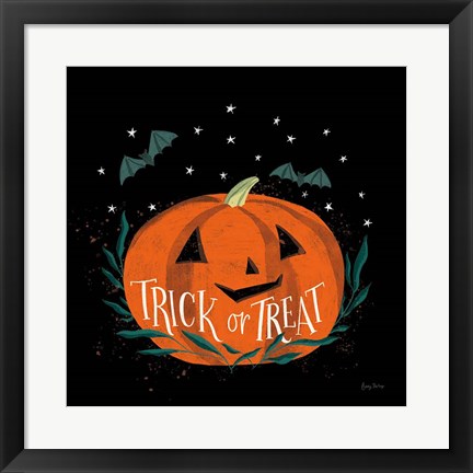 Framed Cute Halloween II Print