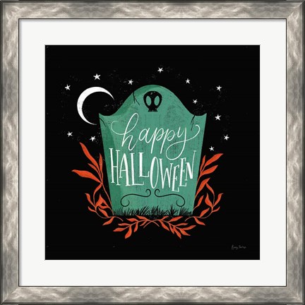 Framed Cute Halloween I Print