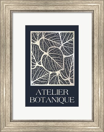 Framed Atelier Botanique Print