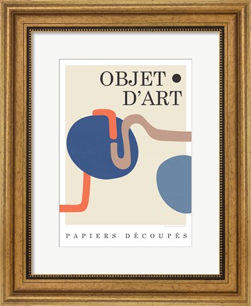 Framed Objet 8 Print