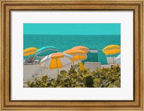 Framed Umbrellas No. 1 Print