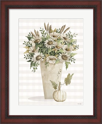 Framed Fall Sunflowers IV Print