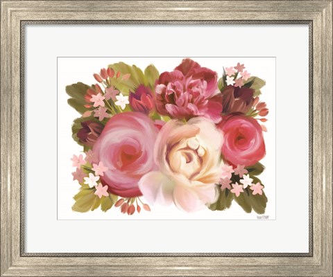 Framed Heartfelt Blossoms Print