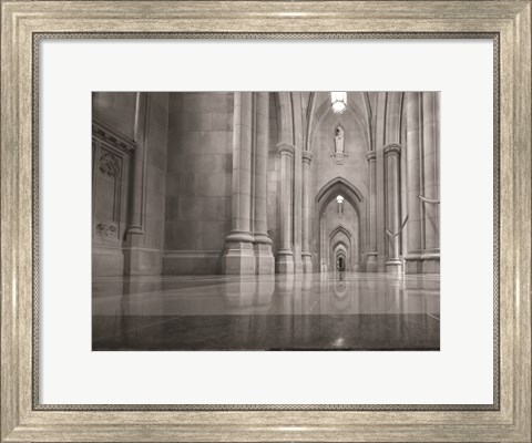 Framed National Cathedral Print