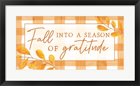 Framed Season of Gratitude Print