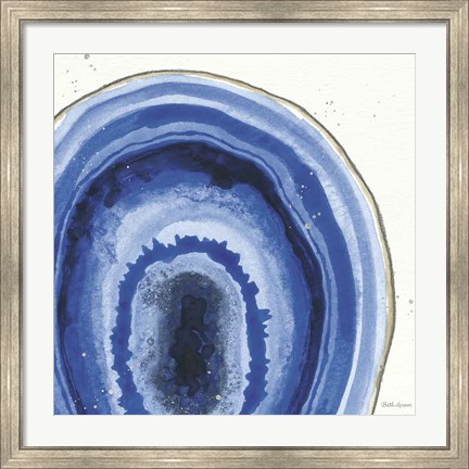 Framed Geode I Print