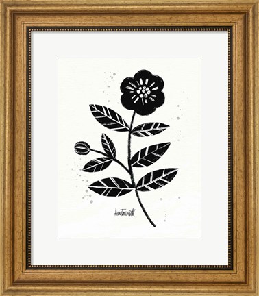 Framed Bold Blooms IV Print