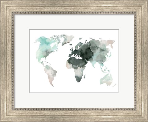 Framed Water World Print