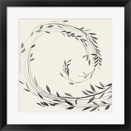 Framed Crown of Vines II Print