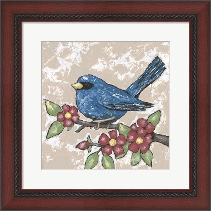 Framed Sweet Bird III Print