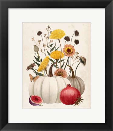 Framed Fall Botanicals II Print