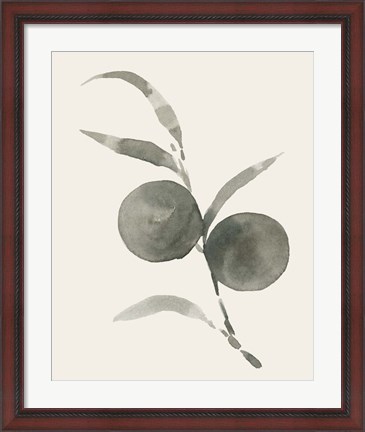 Framed Twilight Oranges II Print