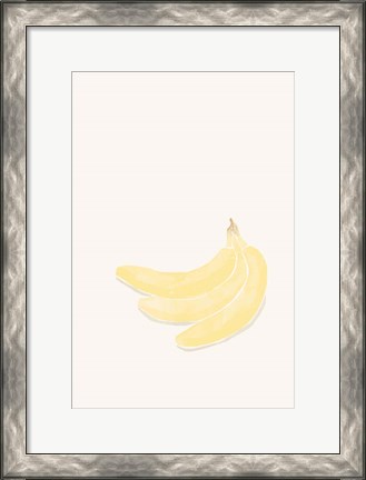 Framed Tropical Banana Print