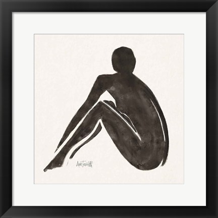 Framed Neutral Nudes IV Print