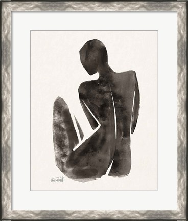 Framed Neutral Nudes II Print