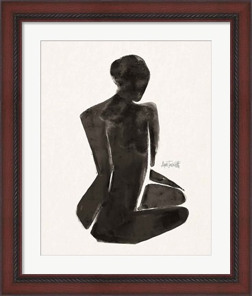 Framed Neutral Nudes I Print