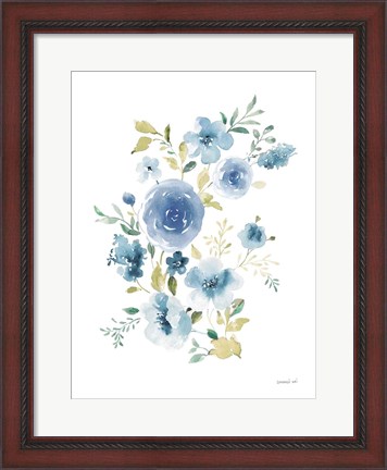 Framed Floral Serenade I Print