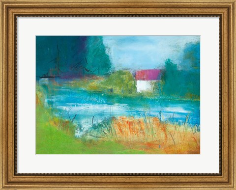 Framed When Swan is Quiet Print