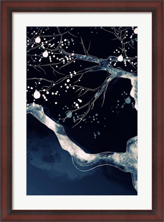 Framed Cherry Blossom Branch Print