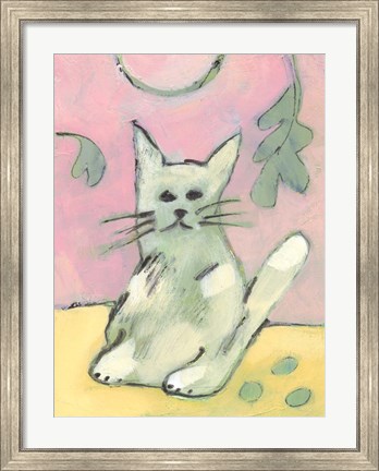 Framed Soft Kitty Print