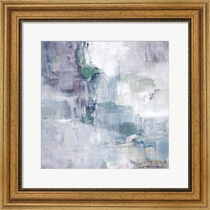 Framed Blue Scenario III Print