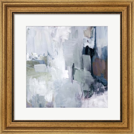 Framed Blue Scenario IV Print