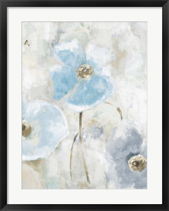 Framed Blue Spring Begins Print