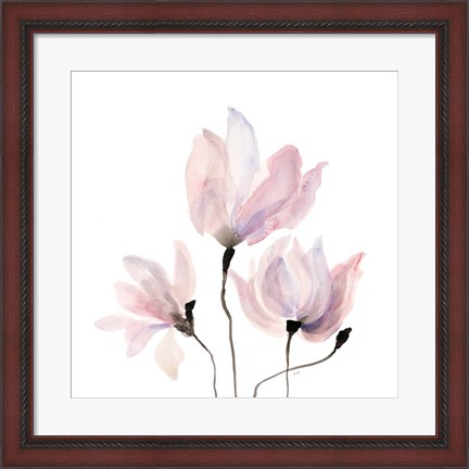 Framed Floral Sway IV Print