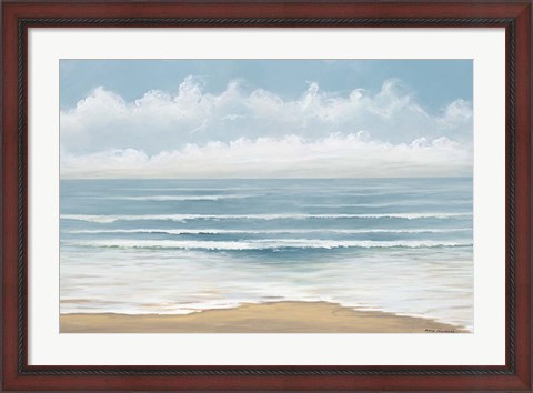 Framed Smooth Waves Print