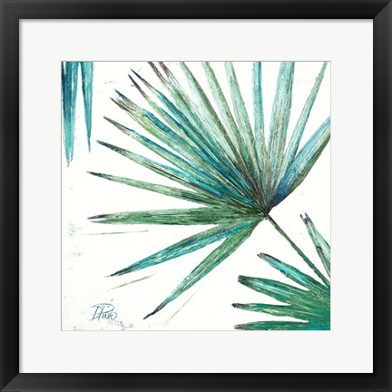 Framed Organic with Blues II Print